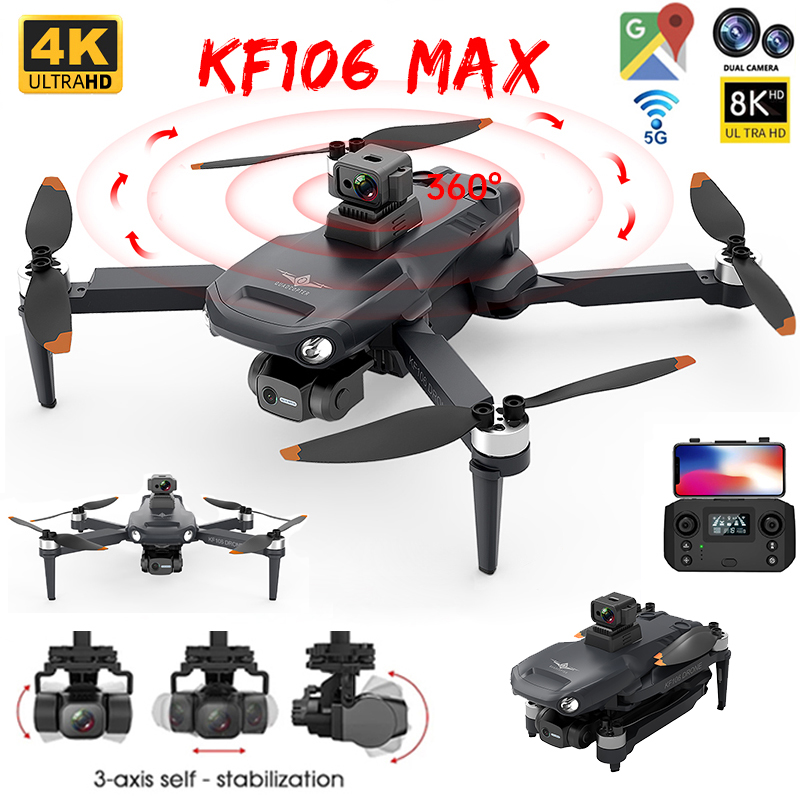 Drone Battery Balance Charger - Drone professionnel KF106 Max 8K, WIFI