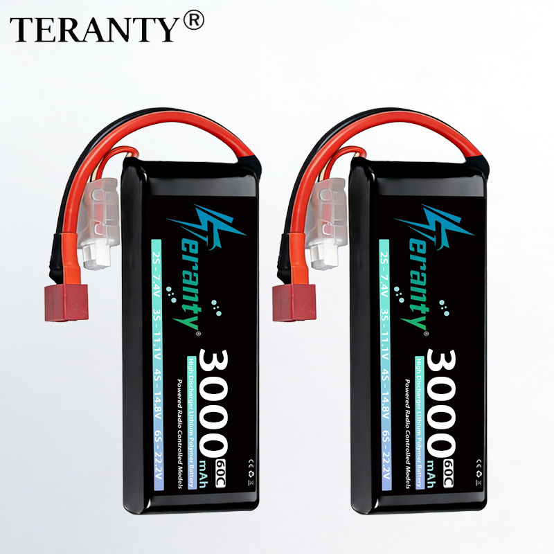 Drone Battery 3S - Batterie Lipo TERANTY 2S 3000mAh 7.4V