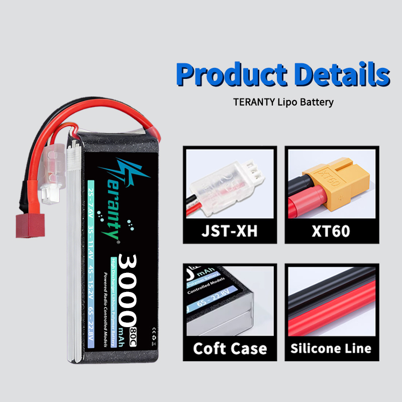 Batterie Lipo TERANTY 2S 3000m - Drone Battery 3S avis et prix