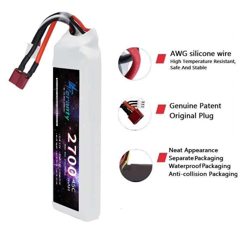 1/3 pièces 2S 7.4V Lipo batter - Drone Battery 3S avis et prix